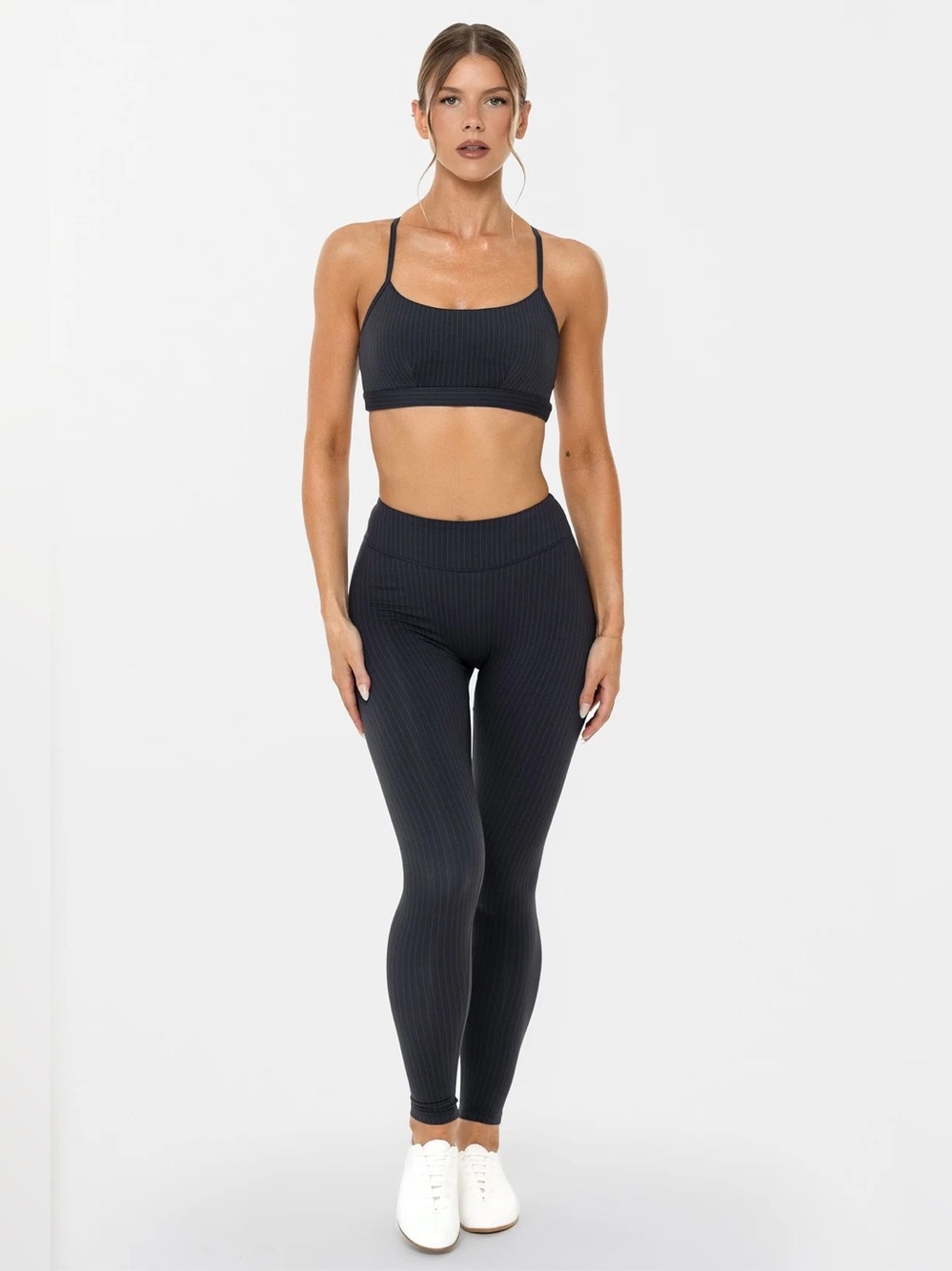 Nama Body Soft Pinstripe Set